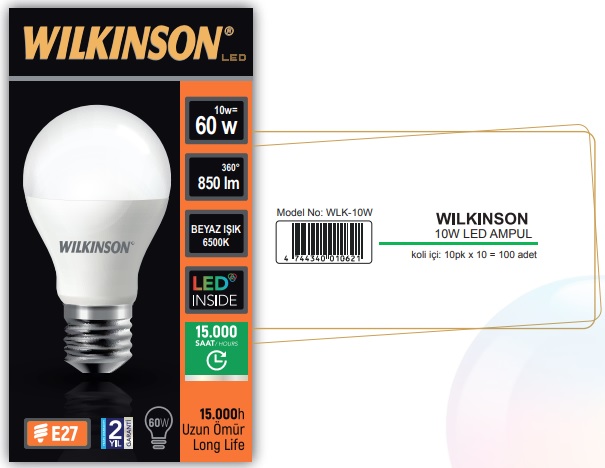 WILKINSON 10W Led Ampul - WLK-10W